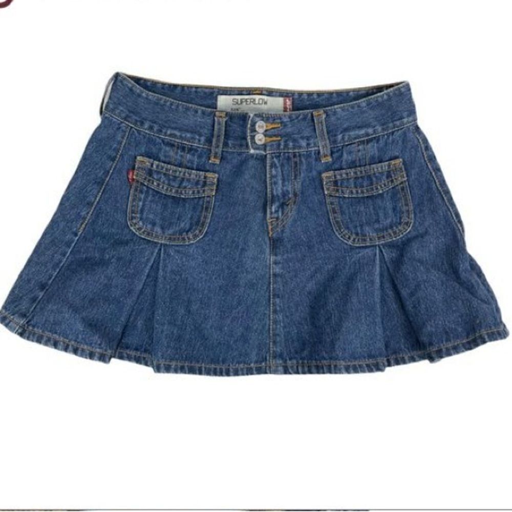 Levis 518 mini skirt y2k